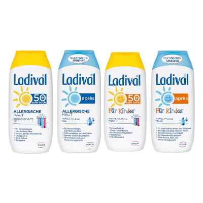 Ladival-Familien-Paket Sonnenschutz und Apres  4x200 ml od STADA Consumer Health Deutschlan PZN 08100921