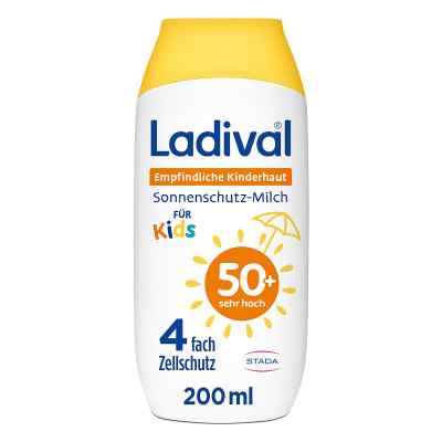 Ladival Mleczko do opalania dla dzieci SPF 50+ 200 ml od STADA Consumer Health Deutschland GmbH PZN 19362734