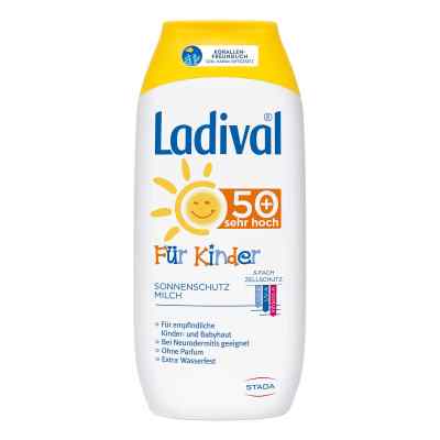 Ladival mleczko ochronne na słońce dla dzieci SPF 50+ 200 ml od STADA Consumer Health Deutschlan PZN 03518648