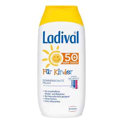 Ladival mleczko ochronne na słońce dla dzieci SPF 50+ 200 ml od STADA Consumer Health Deutschlan PZN 03518648