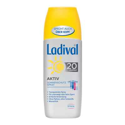 Ladival spray ochronny na słońce SPF 20 150 ml od STADA GmbH PZN 05012456