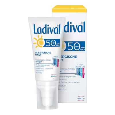 Ladival żel ochronny dla skóry alergicznej twarzy SPF50 50 ml od STADA Consumer Health Deutschlan PZN 13229661