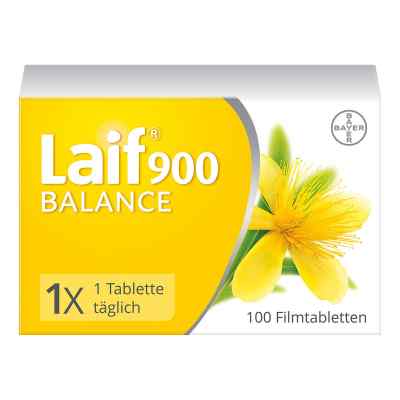 Laif 900 Balance tabletki z dziurawca 900 mg 100 szt. od Bayer Vital GmbH PZN 02455874
