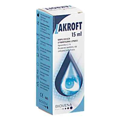 Lakroft krople do oczu 15 ml od PENTA ARZNEIMITTEL GMBH PZN 08304924