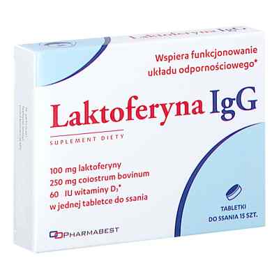 Laktoferyna IgG tabletki do ssania 15  od CAPIETAL ITALIA S.R.L. PZN 08303878