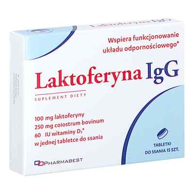 Laktoferyna IgG tabletki do ssania