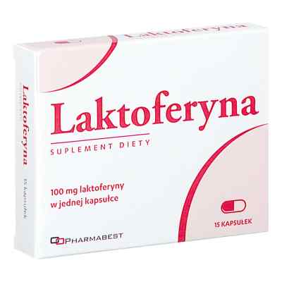 Laktoferyna kapsułki 15 od MASTER PHARM SP. Z O.O. PZN 08303549