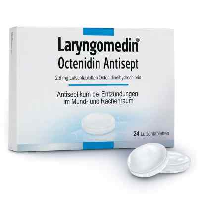 Laryngomedin Oktenidyna Antisept 2,6 mg pastylki do ssania 24 szt. od MCM KLOSTERFRAU Vertr. GmbH PZN 16000114