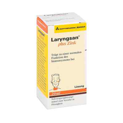 Laryngsan plus cynk roztwór 20 ml od Viatris Healthcare GmbH PZN 02570115