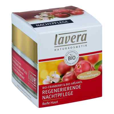 Lavera regenerierende Nachtpflege Cranberry Creme 50 ml od LAVERANA GMBH & Co. KG PZN 11090354