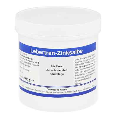 Lebertran Zinksalbe vet. 500 g od Pharmamedico GmbH PZN 03674590