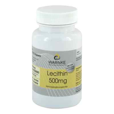 Lecithin 500 mg kapsułki 100 szt. od Warnke Vitalstoffe GmbH PZN 02530908