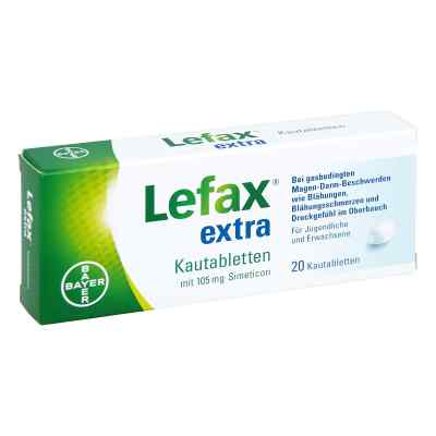 Lefax extra Kautabl. 20 szt. od Bayer Vital GmbH PZN 02563813