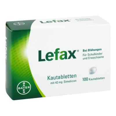 Lefax Kautabl. 100 szt. od Bayer Vital GmbH PZN 00622109