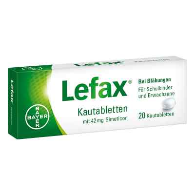 Lefax tabletki do żucia 20 szt. od Bayer Vital GmbH PZN 02487940