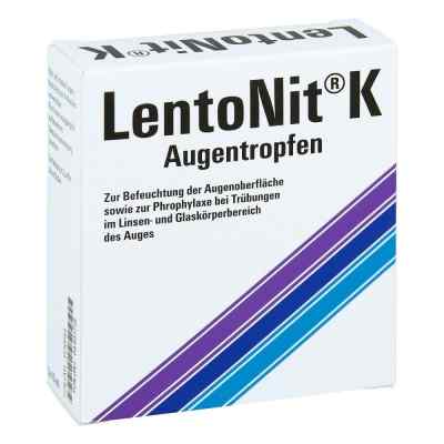 Lento Nit K krople do oczu 3X10 ml od OPTIMA Pharmazeutische GmbH PZN 04407218