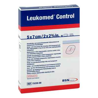 Leukomed Control Folienverband 5x7 cm 10 szt. od BSN medical GmbH PZN 11034249