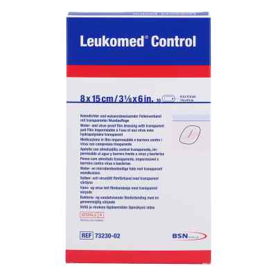Leukomed Control Folienverband 8x15 cm