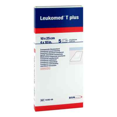 Leukomed transparent plus sterile Pflaster 10x25 cm
