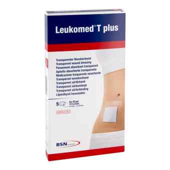 Leukomed transparent plus sterylny plaster 8x15 cm