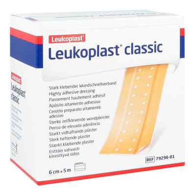 Leukoplast Classic Pflaster 6 cmx5 m Rolle 1 szt. od BSN medical GmbH PZN 13838207