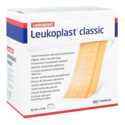 Leukoplast Classic Pflaster 6 cmx5 m Rolle