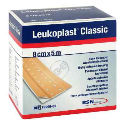 Leukoplast Classic Pflaster 8 cmx5 m Rolle 1 szt. od BSN medical GmbH PZN 13838213