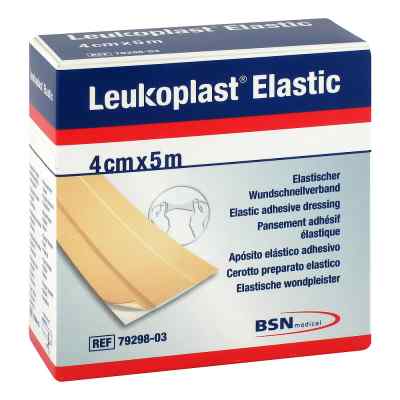 Leukoplast Elastic Pflaster 4 cmx5 m Rolle