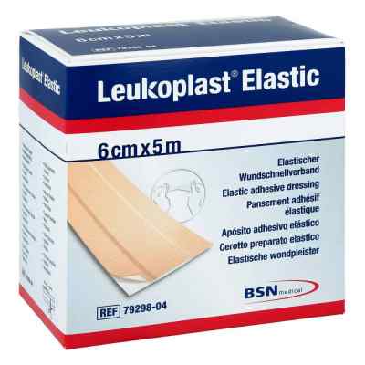 Leukoplast Elastic Pflaster 6 cmx5 m Rolle 1 szt. od BSN medical GmbH PZN 13838271