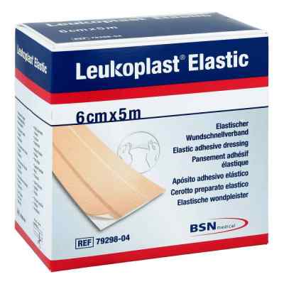 Leukoplast Elastic Pflaster 6 cmx5 m Rolle