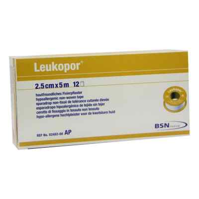 Leukopor 5 m x 2,50 cm 2482 12 szt. od BSN medical GmbH PZN 04593586