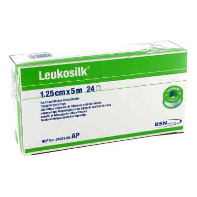 Leukosilk 5 m x 1,25 cm 1031 24 szt. od BSN medical GmbH PZN 04593646