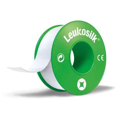 Leukosilk plaster 5m x 1,25cm, rolka 1 szt. od BSN medical GmbH PZN 00626219