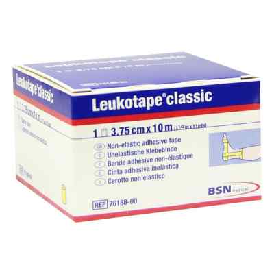 Leukotape Classic 10 m x 3,75 cm gelb 76188 1 szt. od BSN medical GmbH PZN 00669499