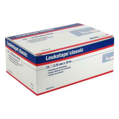 Leukotape Classic 10 m x 3,75 cm weiss 2205 12 szt. od BSN medical GmbH PZN 00499749