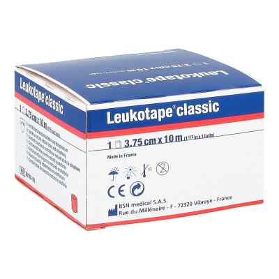 Leukotape Classic 3,75 cmx10 m rot 1 szt. od BSN medical GmbH PZN 00669476
