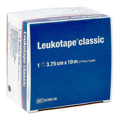 Leukotape Classic 3,75 cmx10 m schwarz 1 szt. od BSN medical GmbH PZN 00885949