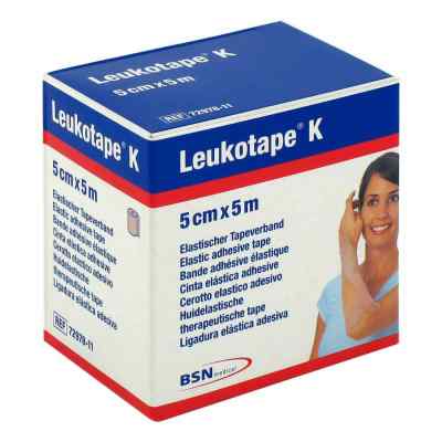 Leukotape K 5 cm hautfarben Verband 1 szt. od BSN medical GmbH PZN 01907357