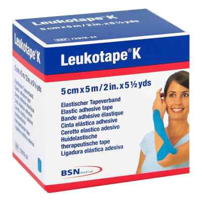 Leukotape K 5cm hellblau 1 szt. od BSN medical GmbH PZN 06110190