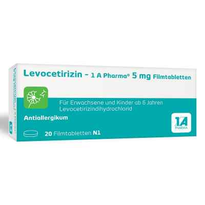 Lewocetirizyna-1a Pharma 5 mg tabletki powlekane