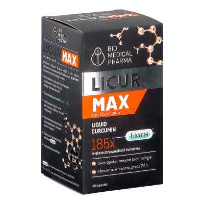 Licur Max kapsułki 60  od MASTER PHARM S.A. PZN 08303529