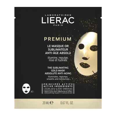 Lierac Premium perfektionierende Gold-tuchmaske 1X20 ml od Ales Groupe Cosmetic Deutschland PZN 16876935