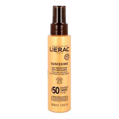 Lierac Sunissime Körper Lsf 50 Schutzmilch 100 ml od Ales Groupe Cosmetic Deutschland PZN 16392628