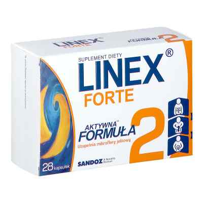 Linex Forte kapsułki 28  od LEK PHARMACEUTICALS D.D. PZN 08302742