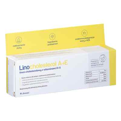 Linocholesterol A+E Krem cholesterolowy z witaminami A i E 90 g od PRZEDS. FARMACEUTYCZNE 