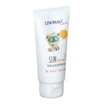 Linomag Sun krem przeciwsłoneczny dla dzieci i niemowląt SPF 50 50 ml od PRZEDSIĘBIORSTWO FARMACEUTYCZNE  PZN 08301984