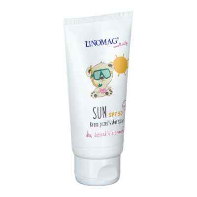 Linomag Sun krem przeciwsłoneczny dla dzieci i niemowląt SPF 50 50 ml od PRZEDSIĘBIORSTWO FARMACEUTYCZNE 