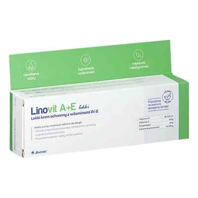 Linovit A+E Krem ochronny skóra sucha, wrażliwa i skłonna do ale 80 g od PRZEDS. FARMACEUTYCZNE 