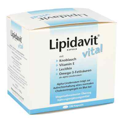 Lipidavit Vital kapsułki 100 szt. od Rodisma-Med Pharma GmbH PZN 05870220