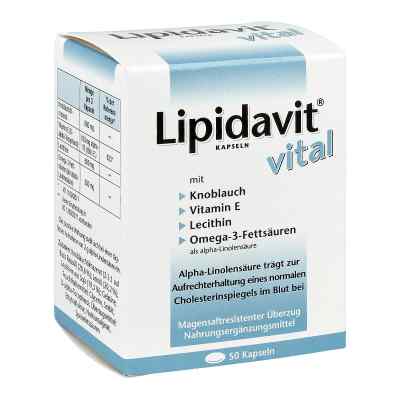 Lipidavit Vital kapsułki 50 szt. od Rodisma-Med Pharma GmbH PZN 05870214